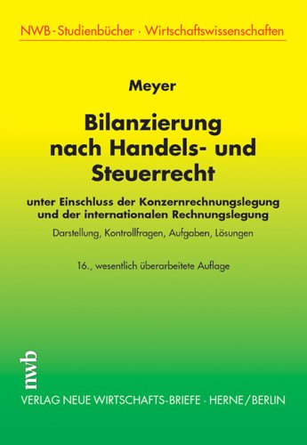 Stock image for Bilanzierung nach Handels- und Steuerrecht for sale by medimops