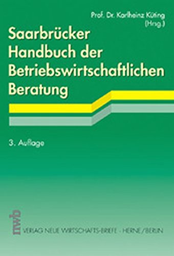 Beispielbild fr Saarbrcker Handbuch der Betriebswirtschaftlichen Beratung zum Verkauf von medimops