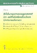 Stock image for Bildungsmanagement in mittelstndischen Unternehmen for sale by medimops