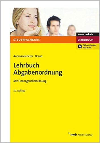 Stock image for Lehrbuch Abgabenordnung: Mit Finanzgerichtsordnung. for sale by medimops