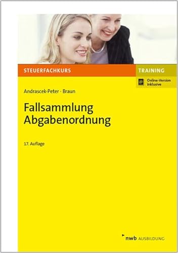 Stock image for Fallsammlung Abgabenordnung (Steuerfachkurs) for sale by medimops