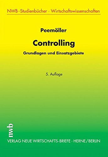 Controlling (9783482565458) by Volker H. PeemÃ¼ller