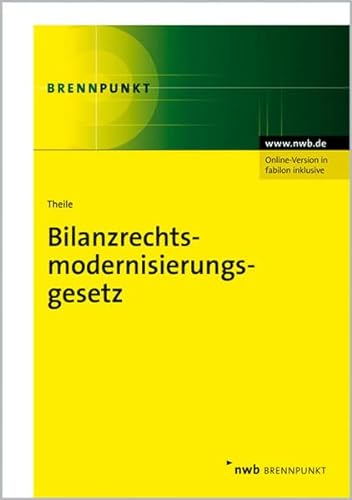 Bilanzrechtsmodernisierungsgesetz (NWB-Brennpunkt) von Carsten Theile - Carsten Theile