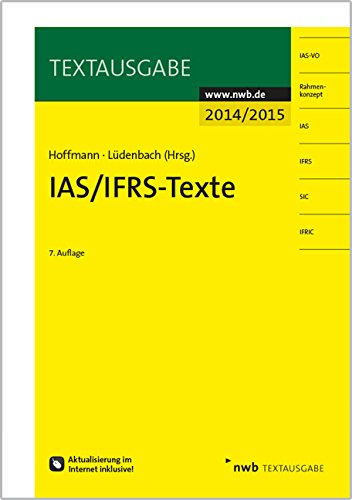 Stock image for IAS/IFRS -Texte 2014/2015 for sale by GF Books, Inc.