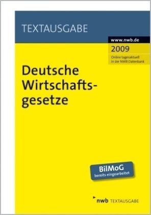 9783482595417: Deutsche Wirtschaftsgesetze 2009