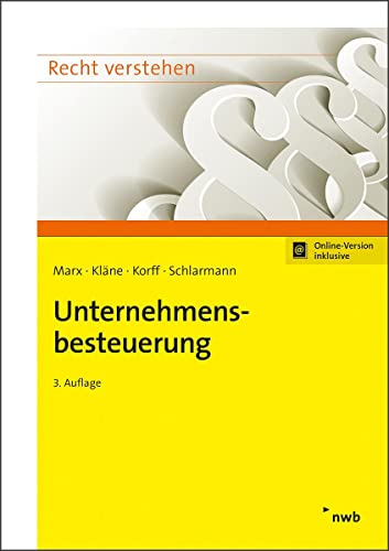 Stock image for Unternehmensbesteuerung for sale by Revaluation Books