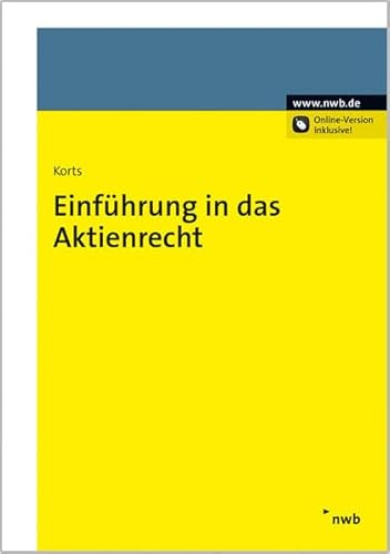 9783482657214: Korts, S: Einfhrung in das Aktienrecht