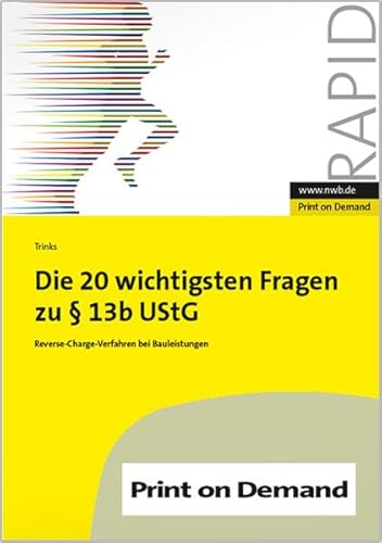 9783482662119: Die 20 wichtigsten Fragen zu  13b UStG