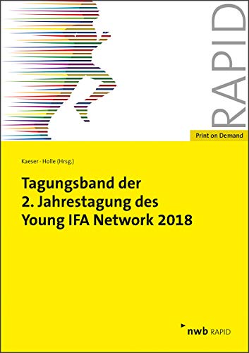 Imagen de archivo de Tagungsband der 2. Jahrestagung des Young IFA Network 2018 a la venta por Buchpark