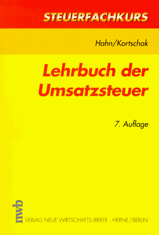 Stock image for Steuerfachkurs, Lehrbuch der Umsatzsteuer for sale by Gerald Wollermann