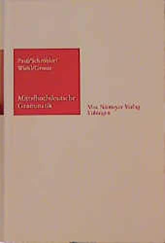 9783484102323: Mittelhochdeutsche Grammatik (Sammlung kurzer Grammatiken germanischer Dialekte)