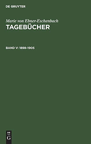 9783484106024: 1898–1905 (German Edition)