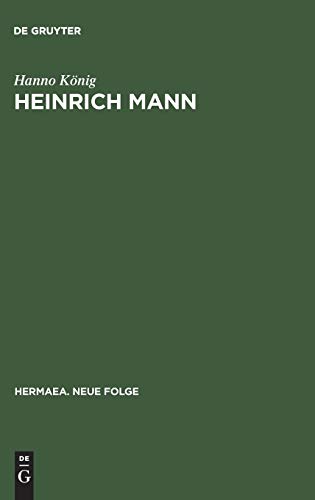 Stock image for Heinrich Mann - Dichter und Moralist for sale by Antiquariat Smock