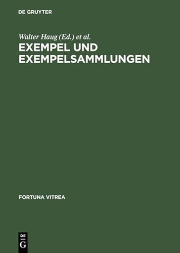 Exempel und Exempelsammlungen - Burghart Wachinger
