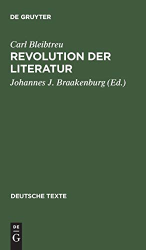 Beispielbild fr Revolution der Literatur zum Verkauf von medimops