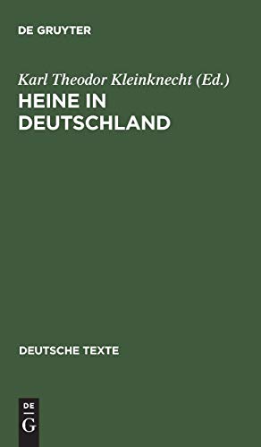 Stock image for Heine in Deutschland. Dokumente seiner Rezeption 1834-1956. for sale by German Book Center N.A. Inc.