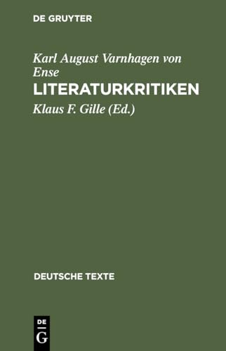 Beispielbild fr Literaturkritiken zum Verkauf von text + tne