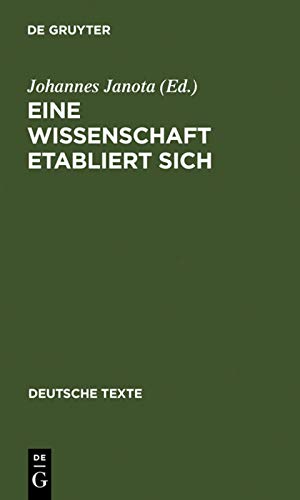 9783484190528: Eine Wissenschaft etabliert sich: 1810-1870: 53 (Deutsche Texte)