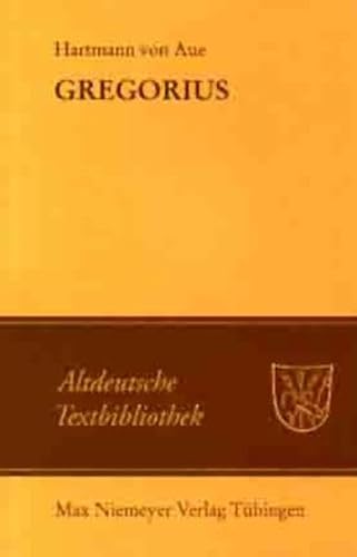 9783484200012: Gregorius (Altdeutsche Textbibliothek)