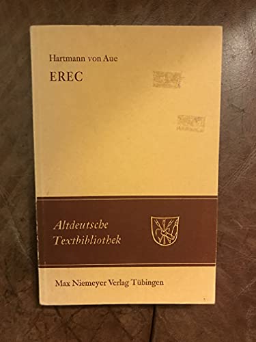 Erec - Von Aue, H, Leitzmann Albert