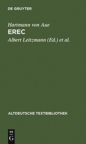 Beispielbild fr Altdeutsche Textbibliothek, Nr.39, Erec zum Verkauf von medimops