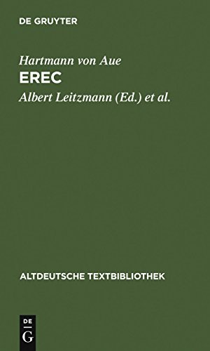 Imagen de archivo de Altdeutsche Textbibliothek, Nr.39, Erec a la venta por medimops