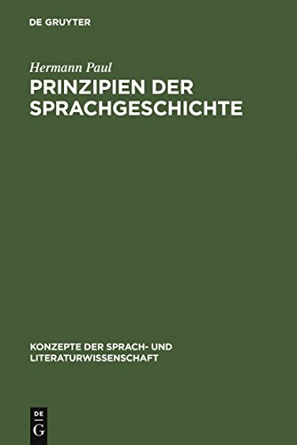 Prinzipien der Sprachgeschichte.