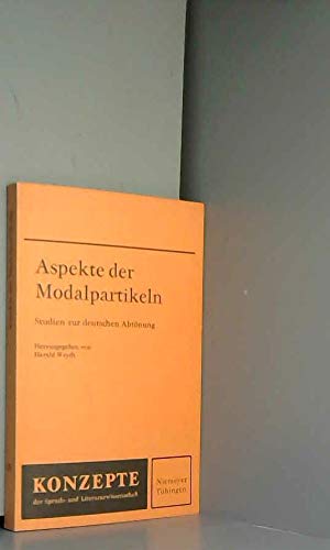 Beispielbild fr Aspekte der Modalpartikeln. Studien zur deutschen Abt nung. (= Konzepte der Sprach- und Literaturwissenschaft 23) zum Verkauf von ThriftBooks-Atlanta