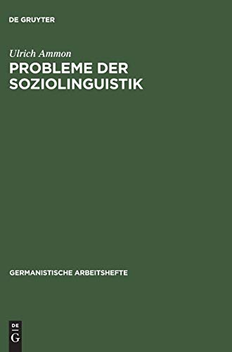 Beispielbild fr Probleme der Soziolinguistik. zum Verkauf von Buchhandlung&Antiquariat Arnold Pascher
