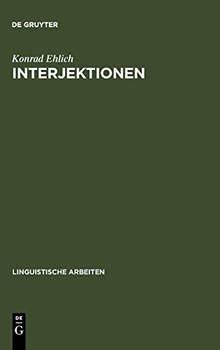 Interjektionen [Hardcover ] - konrad-ehlich