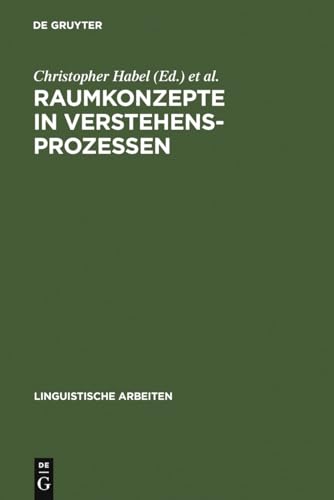 Stock image for Raumkonzepte in Verstehensprozessen for sale by Ria Christie Collections