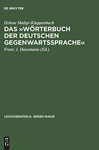 9783484309128: Das Wrterbuch Der Deutschen Gegenwartssprache: Bericht, Dokumentation Und Diskussion: 12