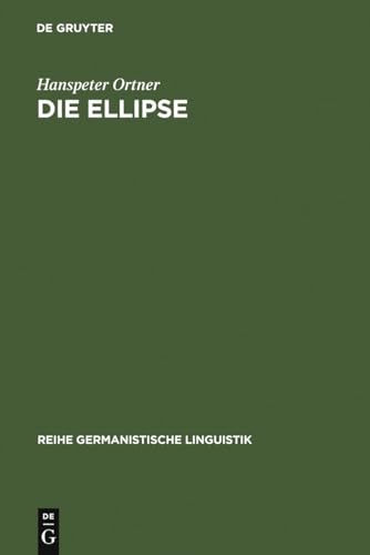 Beispielbild fr Die Ellipse. zum Verkauf von Antiquariat Dorner