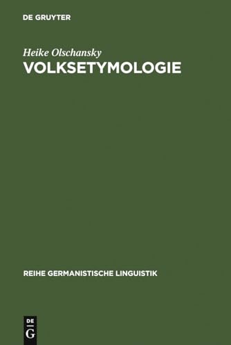 Stock image for Volksetymologie . for sale by Ganymed - Wissenschaftliches Antiquariat