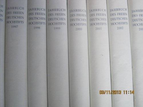 9783484336018: Jahrbuch des Freien Deutschen Hochstifts
