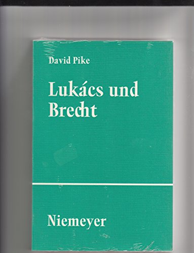 Beispielbild fr Lukacs und Brecht zum Verkauf von medimops