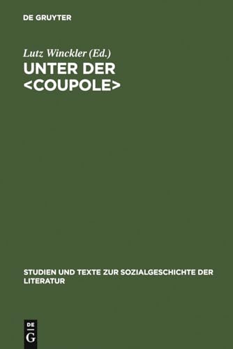 9783484350472: Unter der : Die Paris-Feuilletons Hermann Wendels 19331936: 47 (Studien Und Texte Zur Sozialgeschichte der Literatur)
