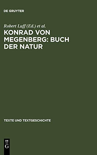 9783484360549: Konrad von Megenberg: Buch der Natur: 53-54,II (Texte Und Textgeschichte)