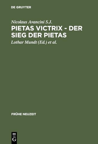 Beispielbild fr Pietas victrix - Der Sieg der Pietas (Frhe Neuzeit Band 73). zum Verkauf von ACADEMIA Antiquariat an der Universitt