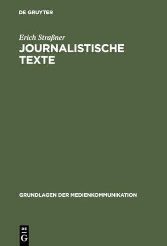 Beispielbild fr Journalistische Texte zum Verkauf von medimops