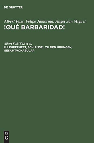 Beispielbild fr Que barbaridad!, Bd.2 zum Verkauf von medimops