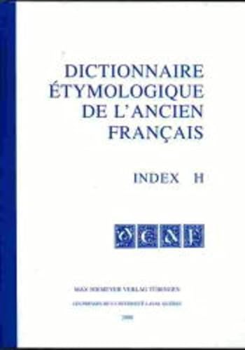 9783484506053: Dictionnaire tymologique de l'ancien franais (DEAF): Index H