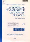 9783484506121: Deaf: Frankwalt Mohren Et Sabine Tittel J 2 (Dictionnaire Etymologique de L'Ancien Francais (Deaf))