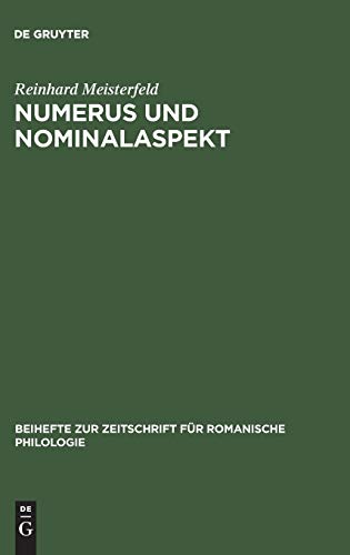 Beispielbild fr NUMERUS UND NOMINALASPEKT. EINE STUDIE ZUR ROMANISCHEN APPREHENSION zum Verkauf von Prtico [Portico]