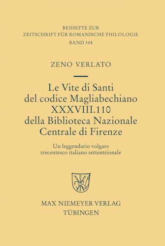 Beispielbild fr Le Vite di Santi del codice Magliabechiano XXXVIII. 110 della Biblioteca Nazionale Centrale di Firenze. zum Verkauf von SKULIMA Wiss. Versandbuchhandlung