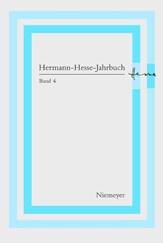 Beispielbild fr Hermann-Hesse-Jahrbuch. Band 4 (2007). zum Verkauf von SKULIMA Wiss. Versandbuchhandlung