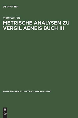 9783484625150: Metrische Analysen Zu Vergil Aeneis Buch III: 15 (Materialien Zu Metrik Und Stilistik)