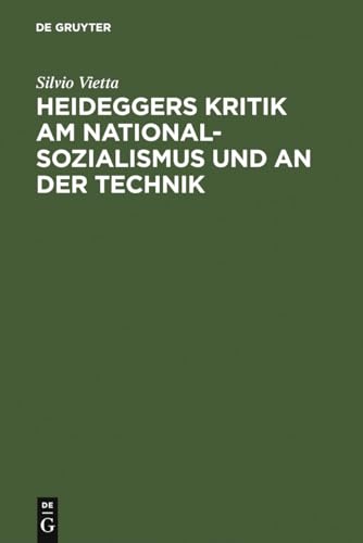 9783484701502: Heideggers Kritik am Nationalsozialismus und an der Technik