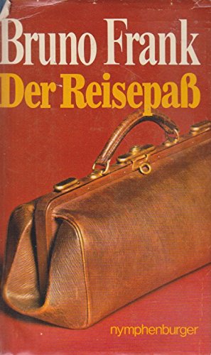 Stock image for Der Reisepass: Roman for sale by WorldofBooks