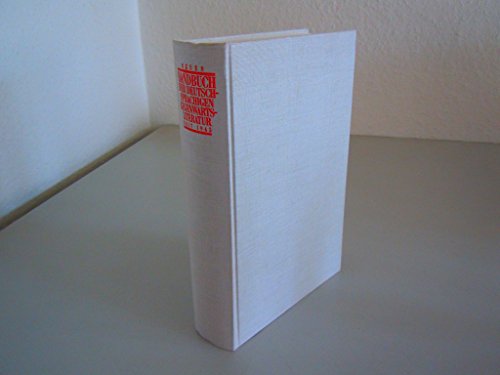 9783485035507: Neues Handbuch der deutschen Gegenwartsliteratur seit 1945 (German Edition)